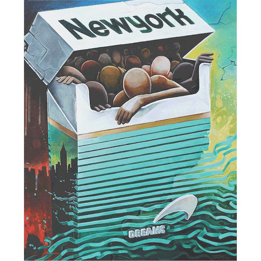 ADDICTED TO THESE DREAMS-Print-BK The Artist Store