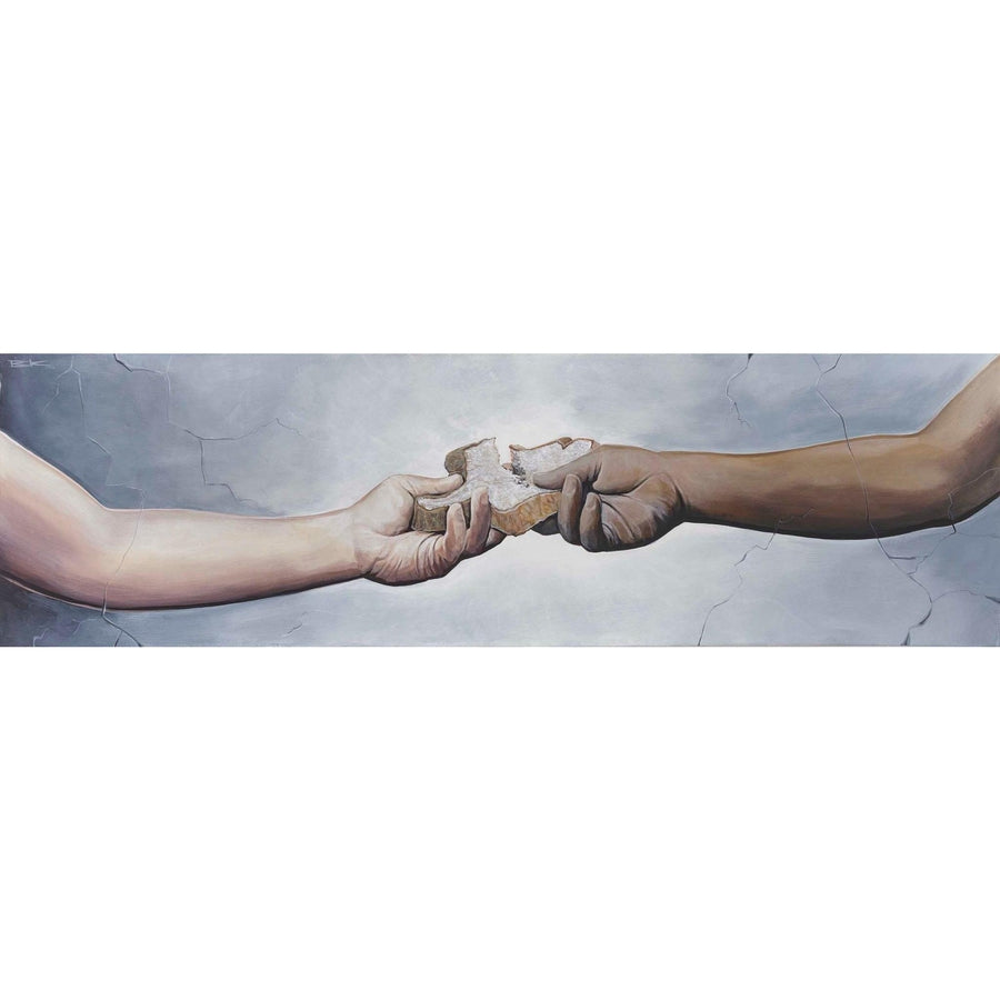 BREAK BREAD-Limited edition print-BK The Artist Store