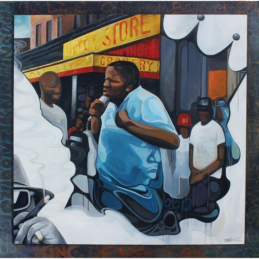 FROM BEDSTUY TO B.I.G.-Print-BK The Artist Store