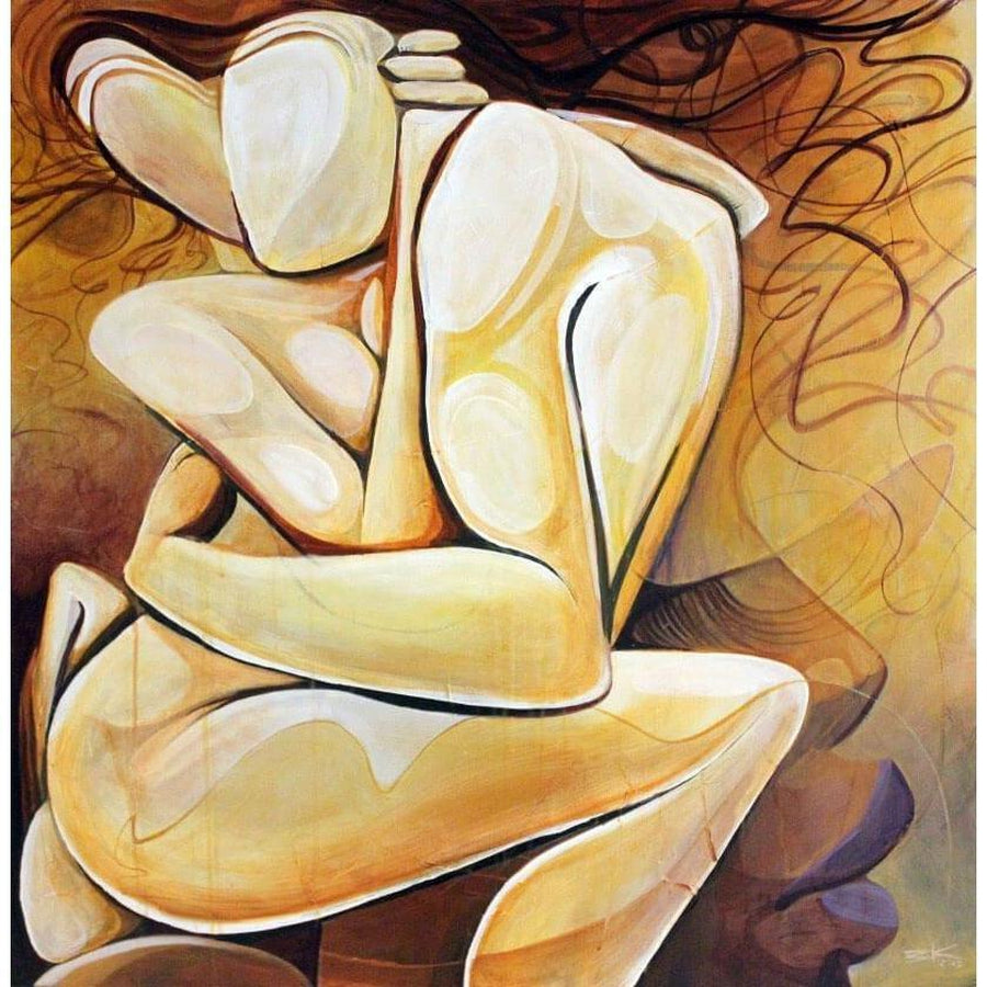 HOLD HER (#1)-Print-BK The Artist Store
