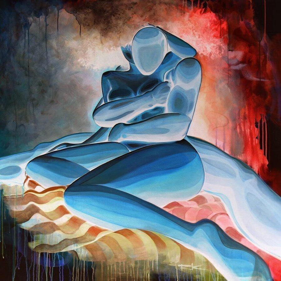 HOLD HER (#5) INVERTED-Limited edition print-BK The Artist Store