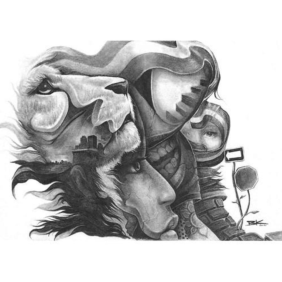 KING OF THE JUNGLE-Print-BK The Artist Store
