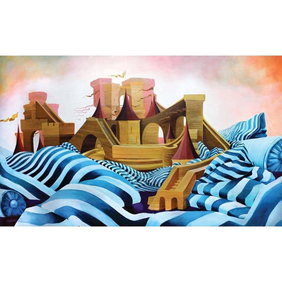 KINGS & QUEENS BUILD CASTLES-Print-BK The Artist Store
