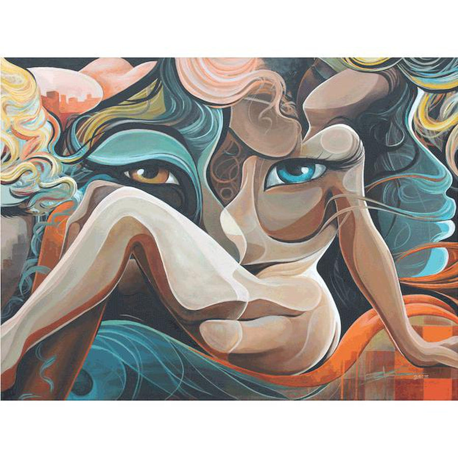 RECLINING NUDES-Print-BK The Artist Store