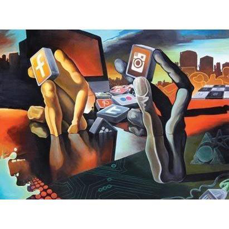 THE METAMORPHOSIS OF SOCIAL NARCISSISM-Print-BK The Artist Store