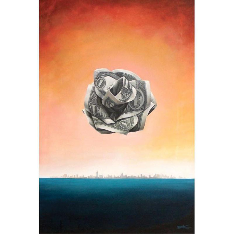 THE POWER OF THE ALMIGHTY DOLLAR-Print-BK The Artist Store