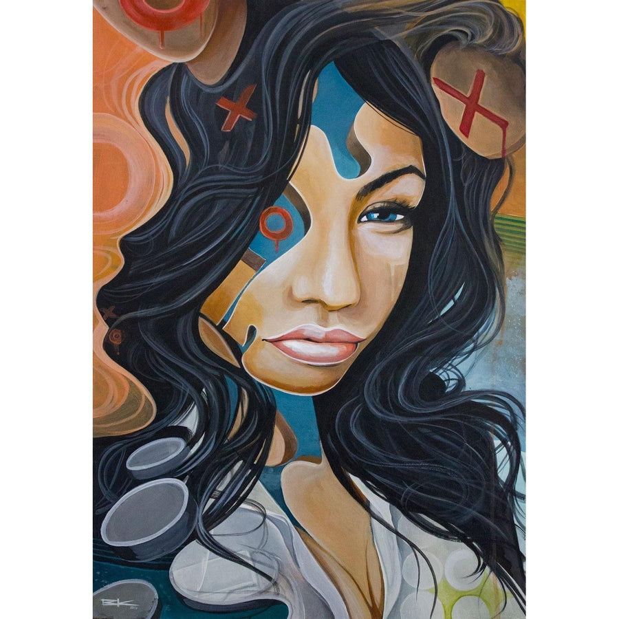 X'S & O'S-Limited edition print-BK The Artist Store