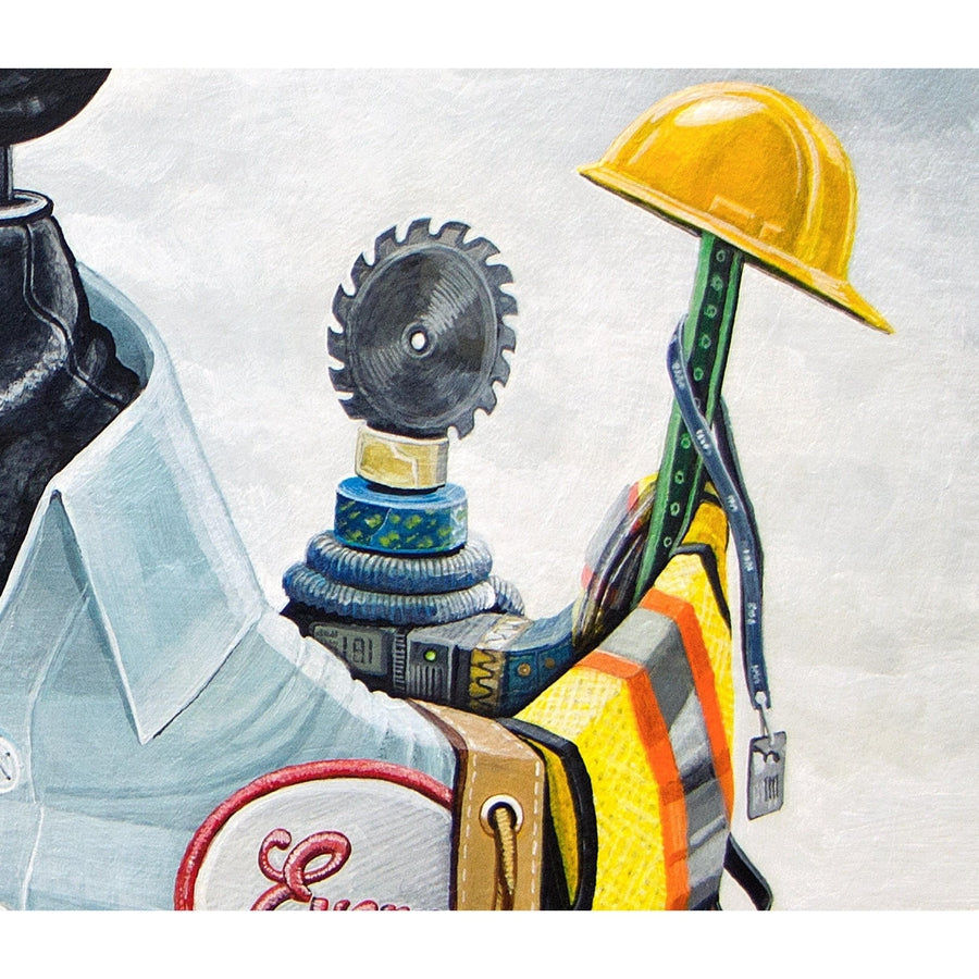 BLUE COLLAR KINGS-Limited edition print-BK The Artist Store