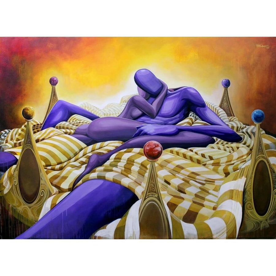 PURPLE IS FOR ROYALTY (#5) "CASTLE"-Limited edition print-BK The Artist Store