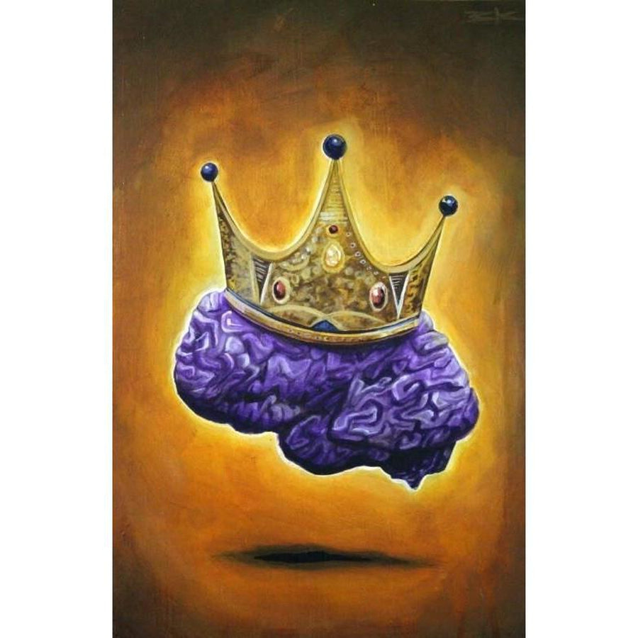 PURPLE IS FOR ROYALTY (#7) "ROYAL MIND"-Limited edition print-BK The Artist Store