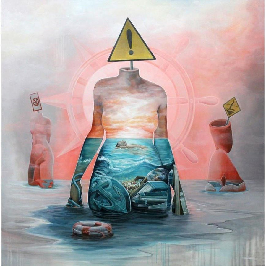 SWIM IN YOUR SUBSTANCE-Limited edition print-BK The Artist Store